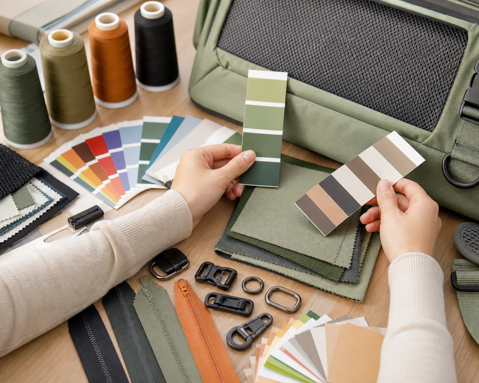 Color swatches for Pantone color matching