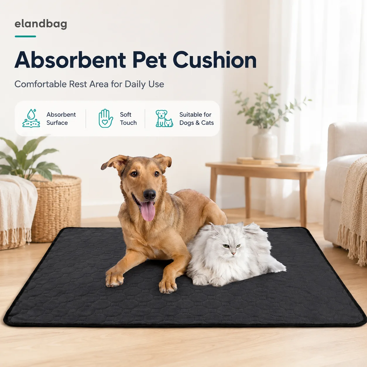 Absorbent Pet Cushion Manufacturer Factory thumbnail 3