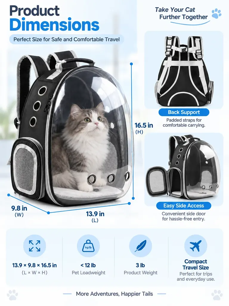 Custom Cat Backpack Manufacturer