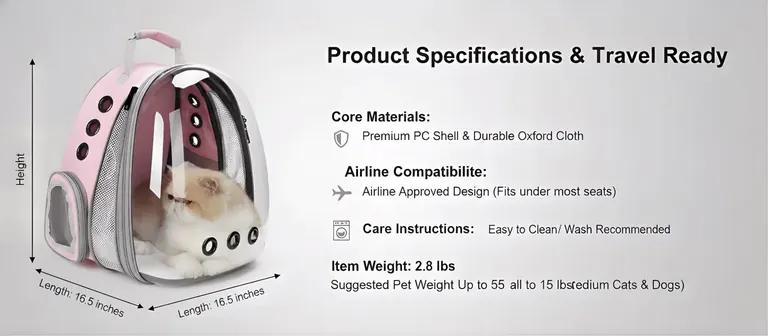 Custom Cat Carrier Backpack Factory