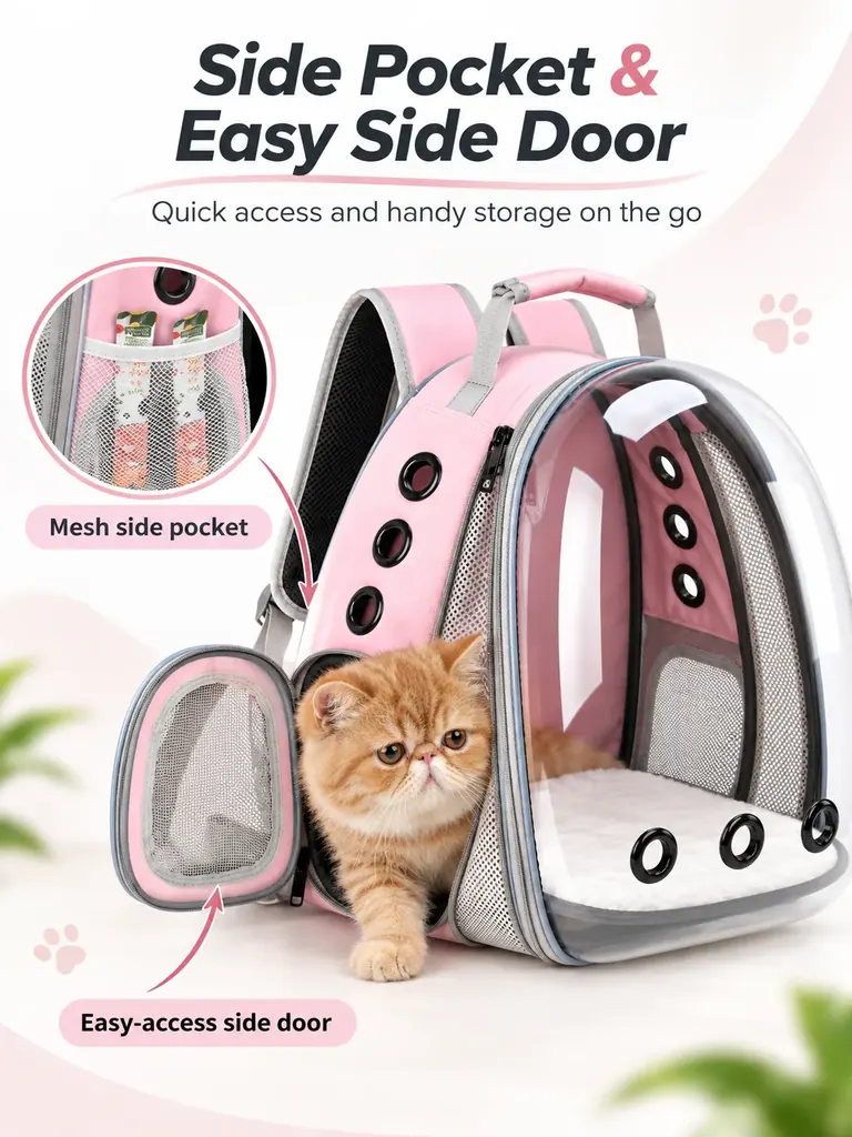 Custom Cat Carrier Backpack