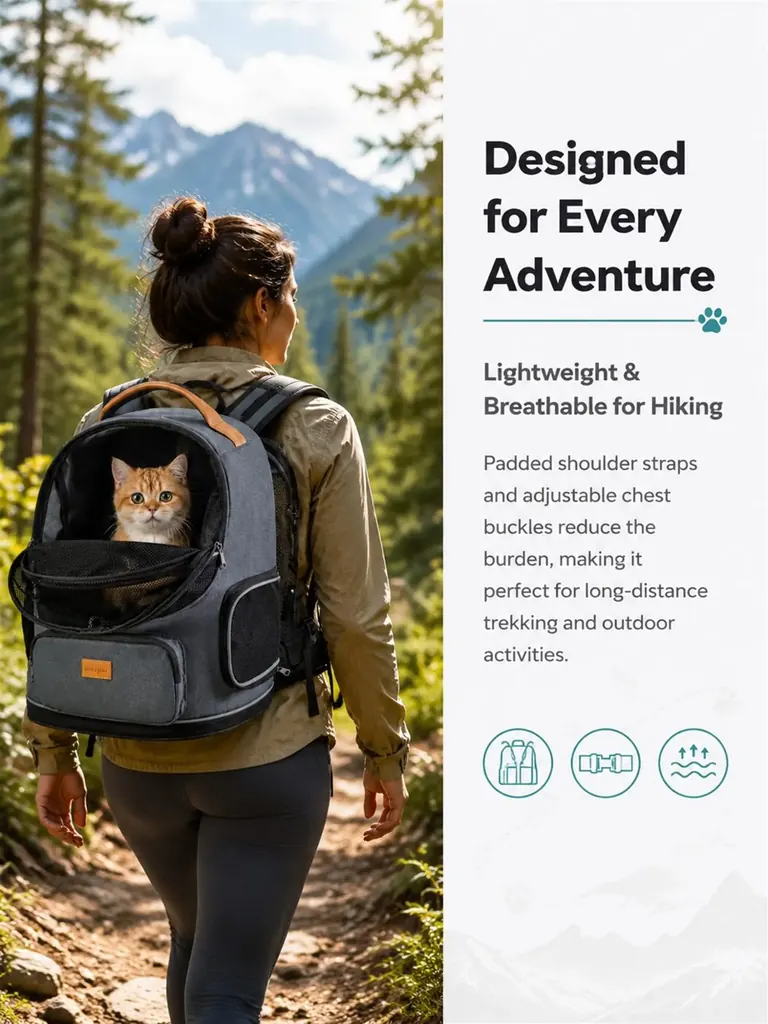 Custom Cat Carrier Backpack Supplier