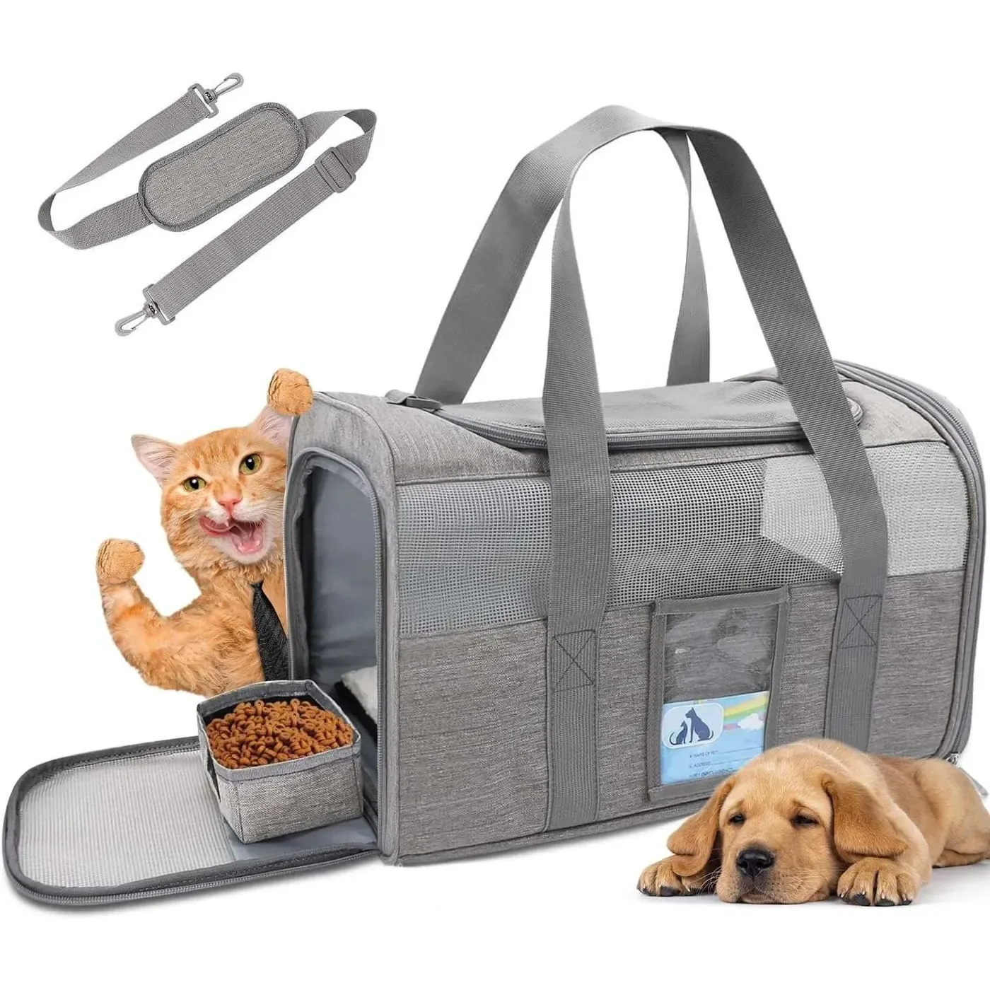 Custom Cat Dog Crate Travel Bag Manufacturer