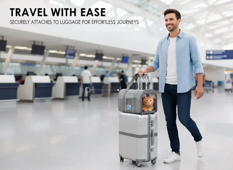 Custom Cat Dog Crate Travel Bag Manufacturer