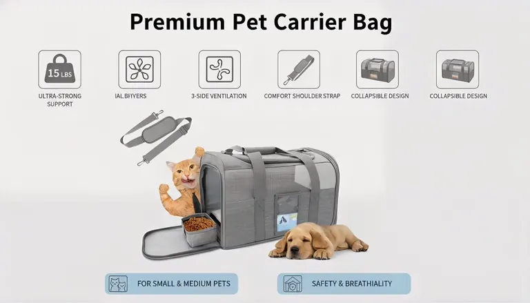 Custom Cat Dog Crate Travel Bag Manufacturer