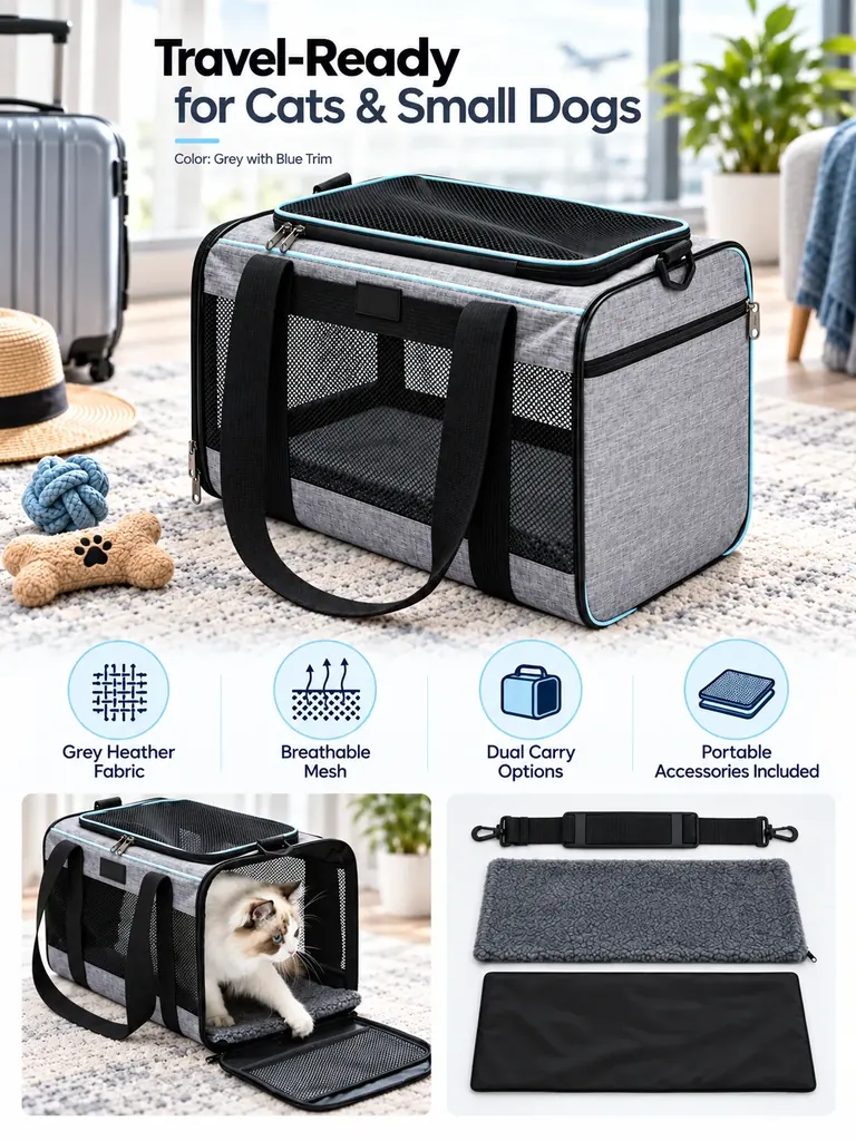 Custom Cat Dog Crate Travel Bag Manufacturer