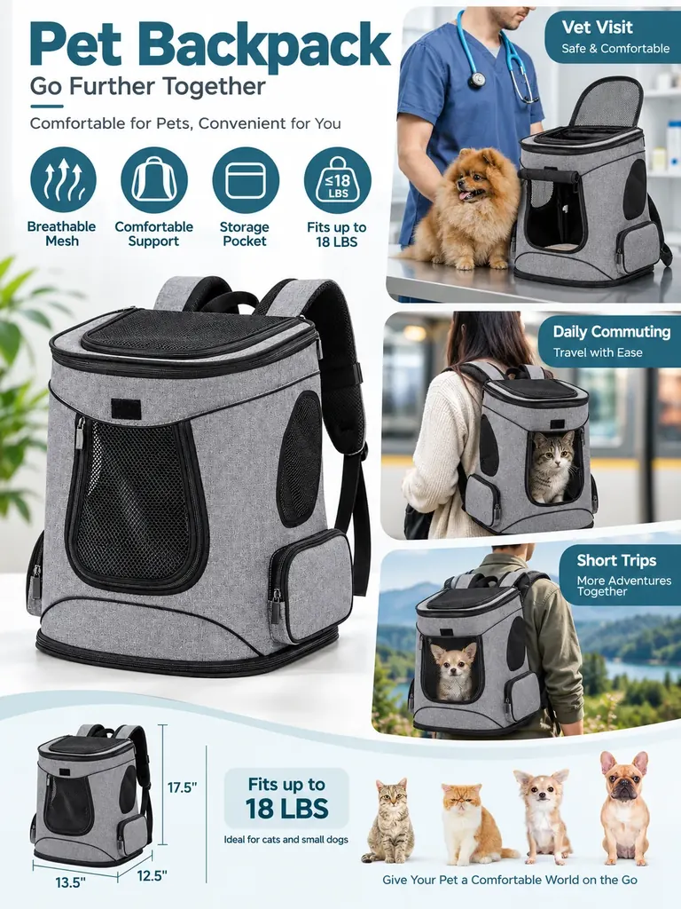 Custom Pet Backpack