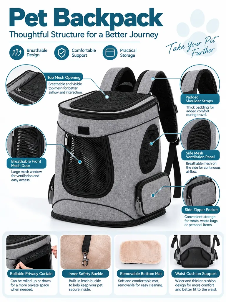 Custom Pet Backpack