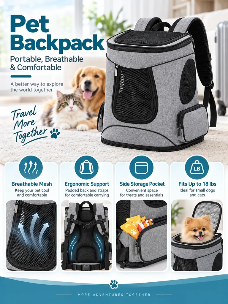 Custom Pet Backpack
