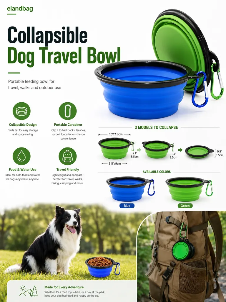 collapsible pet bowl manufacturer