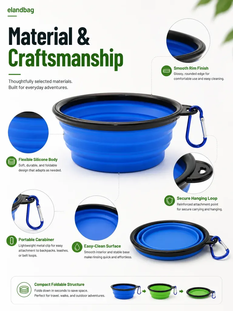 collapsible pet bowl manufacturer