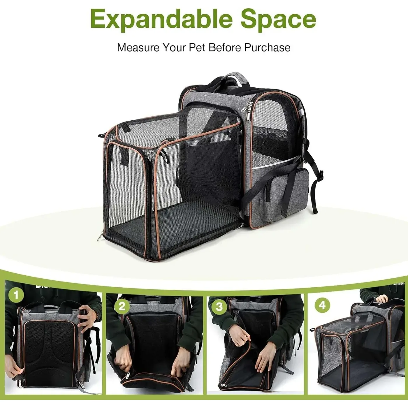Custom Cat Carrier Backpack Manufacturer thumbnail 4