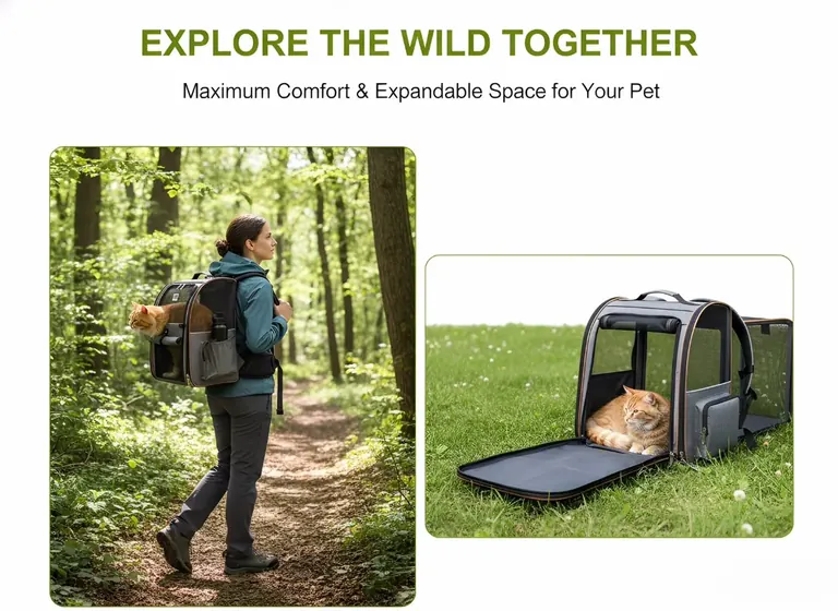Custom Cat Carrier Backpack Manufacturer