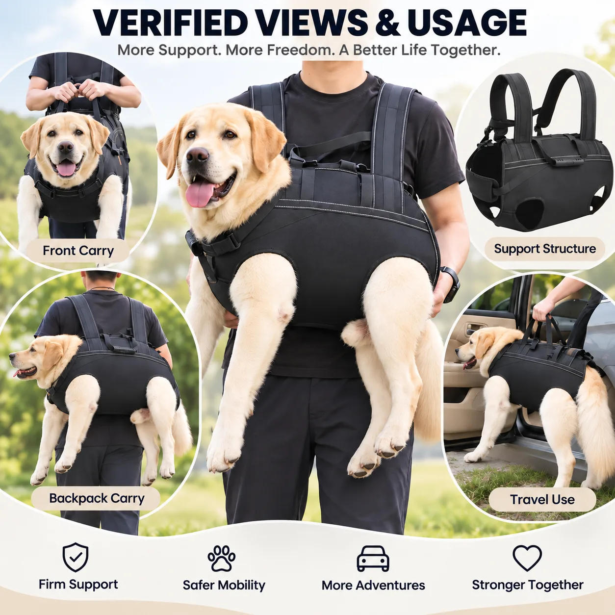 Large Dog Carrier Backpack Manufacturer thumbnail 5