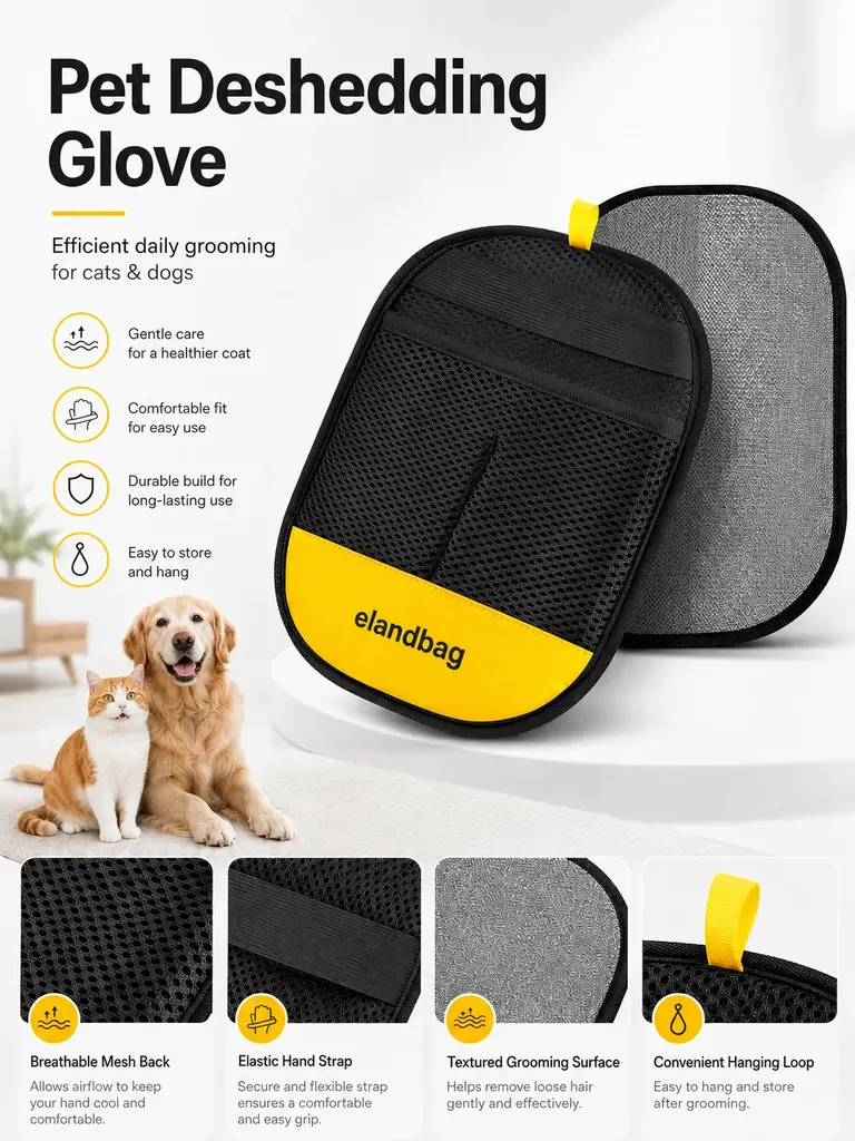 Custom Pet Deshedding Glove