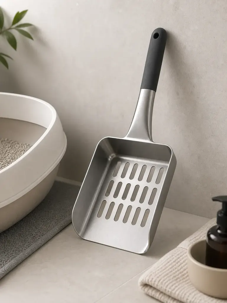 Custom Stainless Cat Litter Scoop