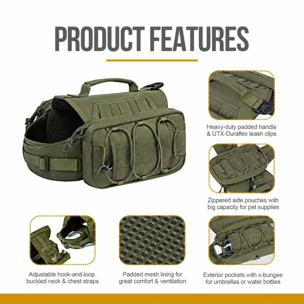 dog saddle pack manufacturer thumbnail 2