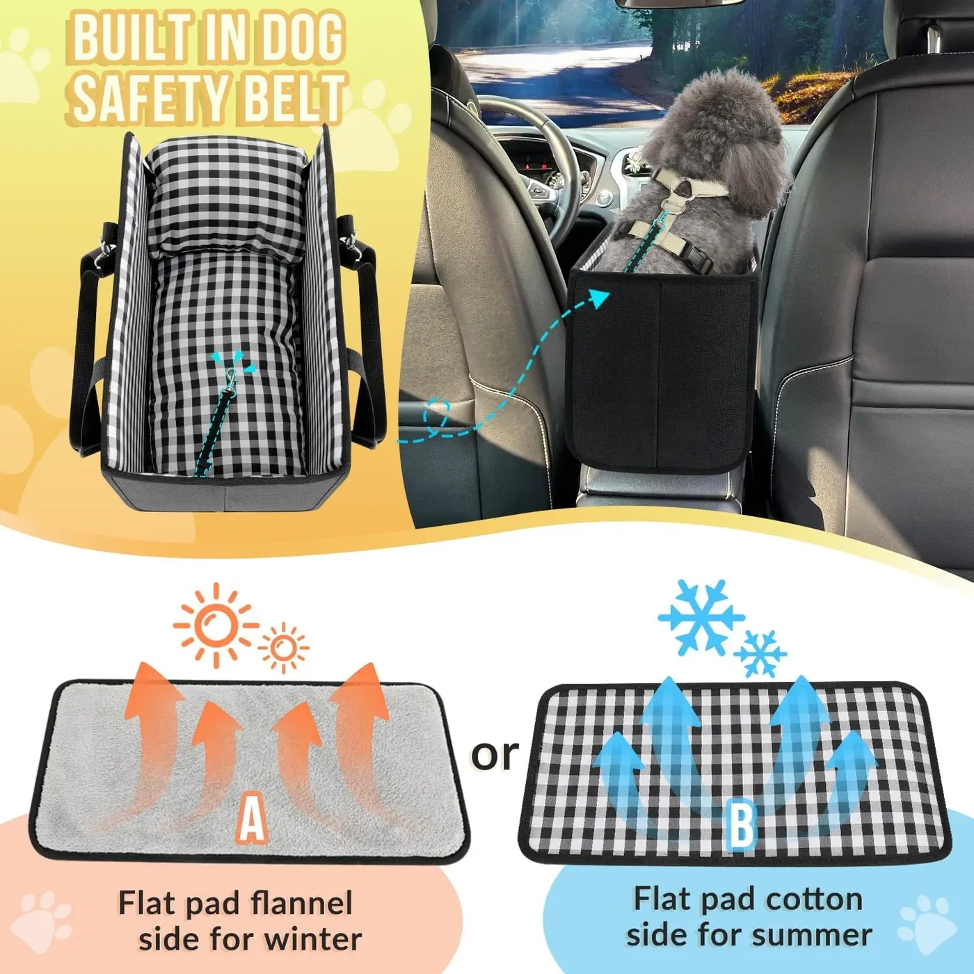 Custom Dog Car Seat Manufacturer thumbnail 5