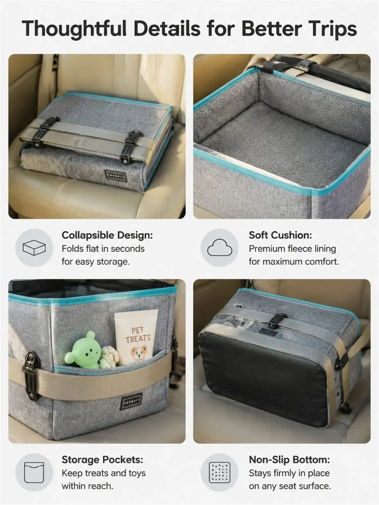 Custom Dog Car Seats Supplier