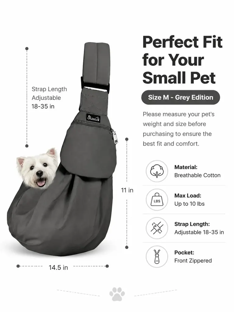 Custom Dog Carrier Sling Supplier