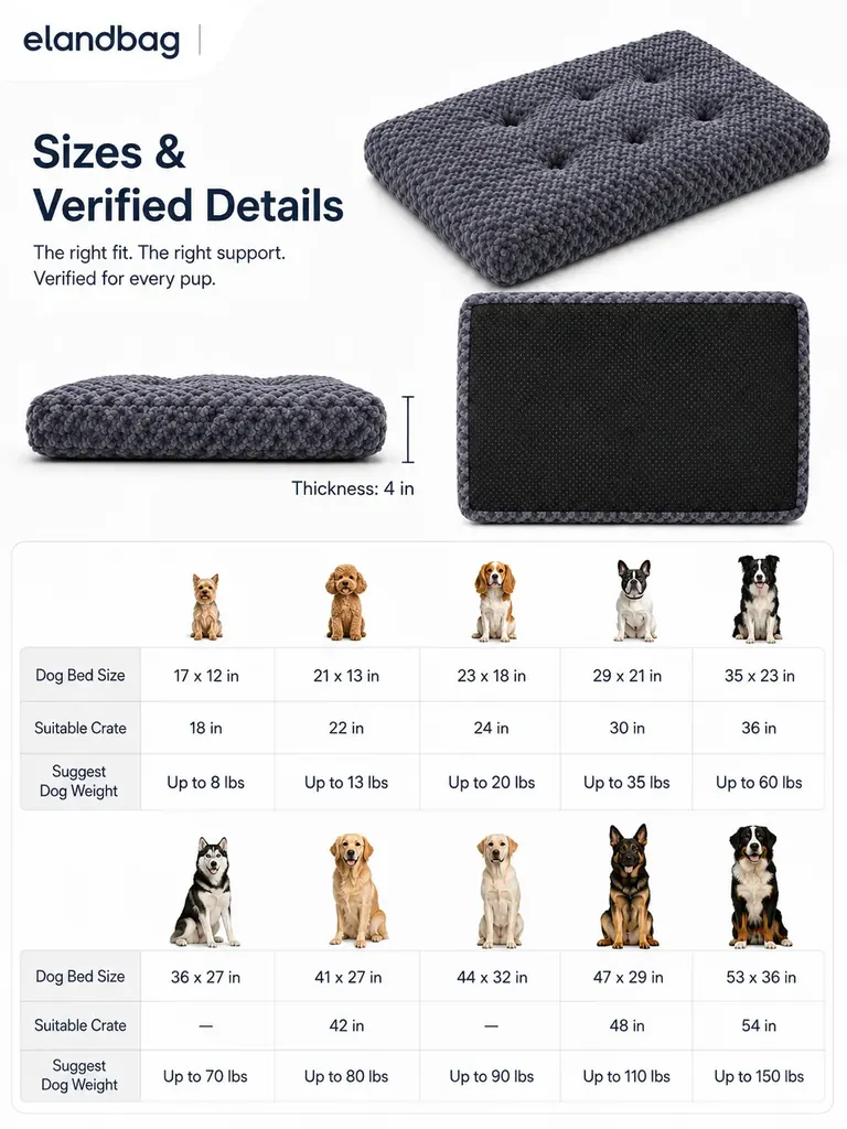 large dog crate pad manufacturer