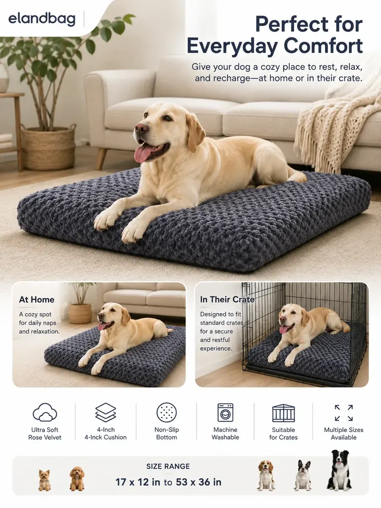 large dog crate pad manufacturer