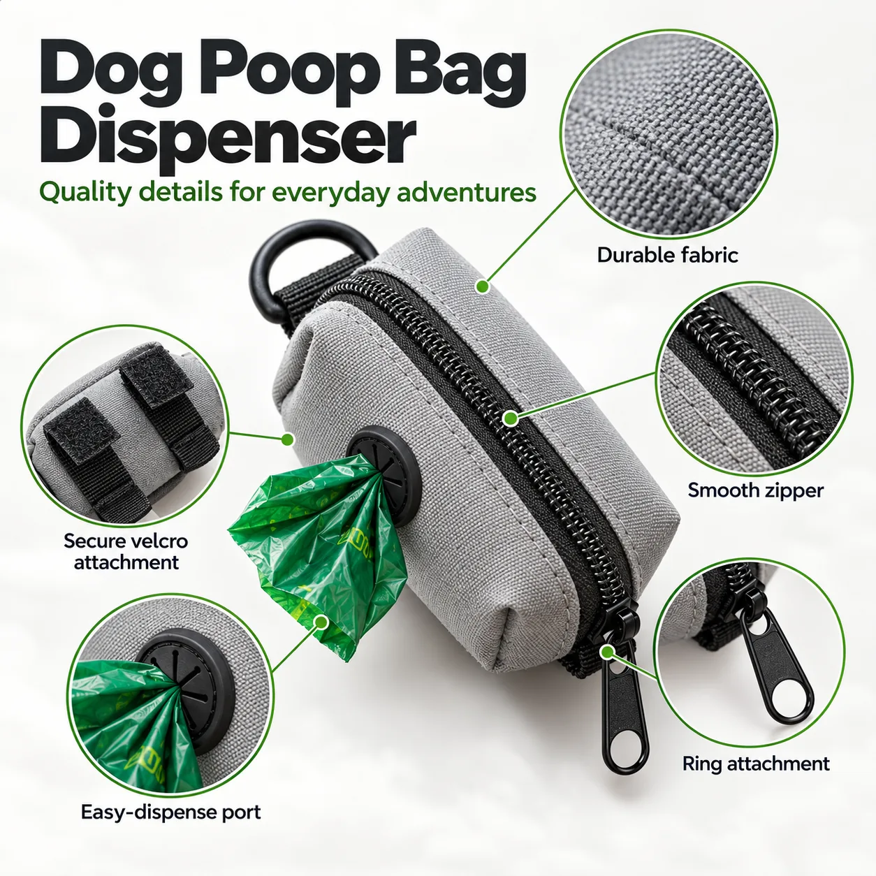 Custom Dog Poop Bag Dispenser thumbnail 4