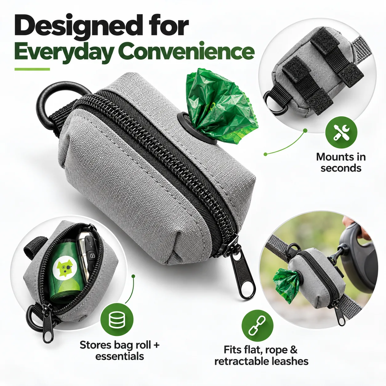 Custom Dog Poop Bag Dispenser thumbnail 5