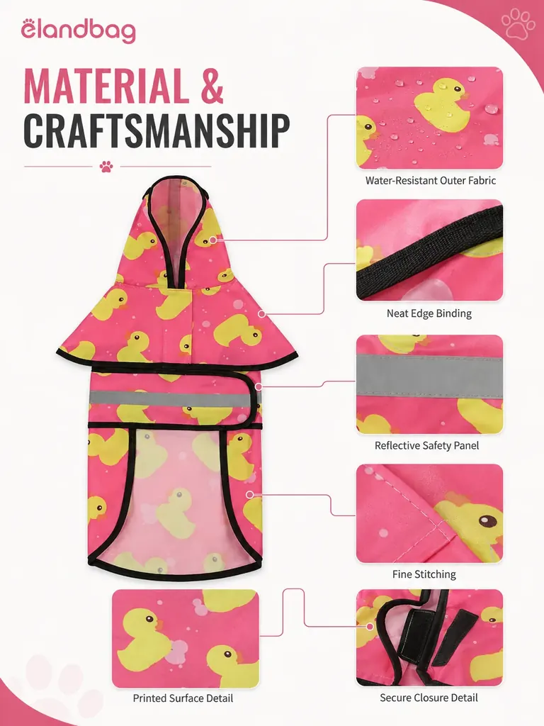 dog raincoat manufacturer