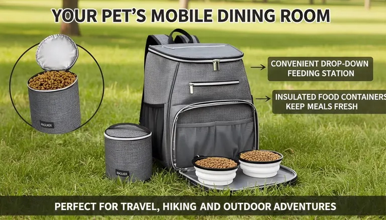 Custom Dog Travel Bag Backpack Supplier