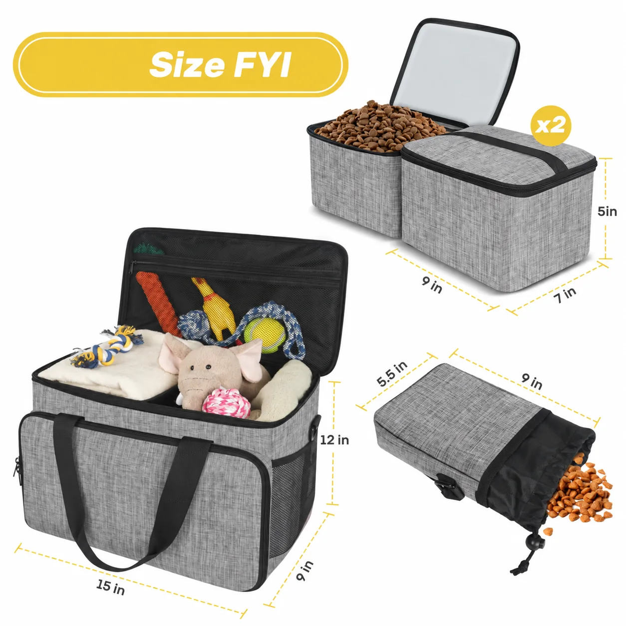 pet food travel bag oem manufacturer thumbnail 3