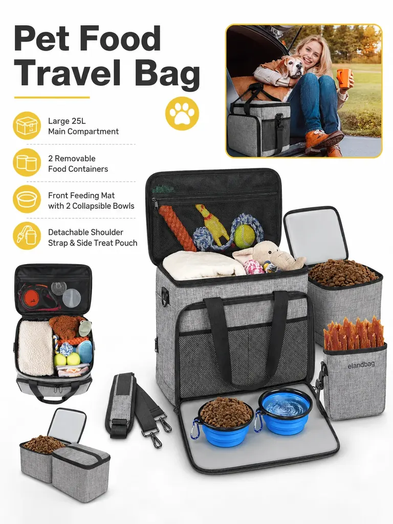 pet food travel bag manufacturer