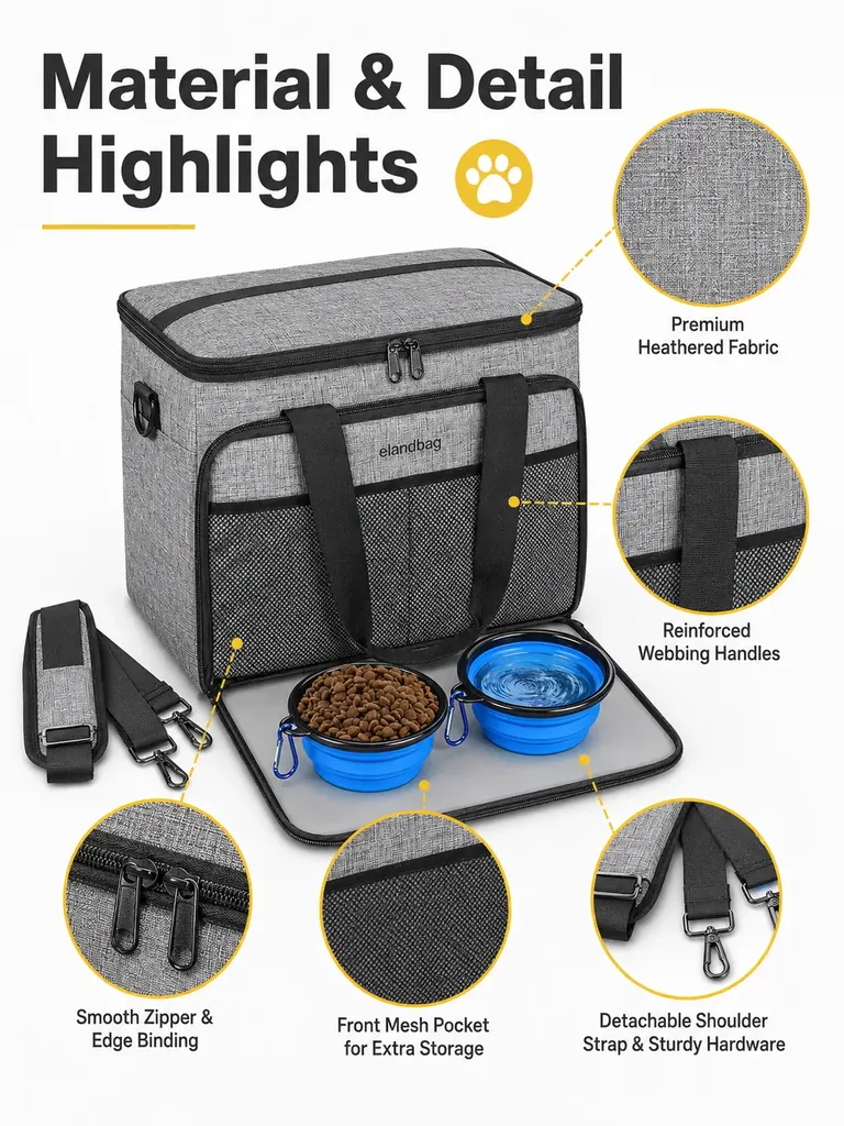 pet food travel bag manufacturer