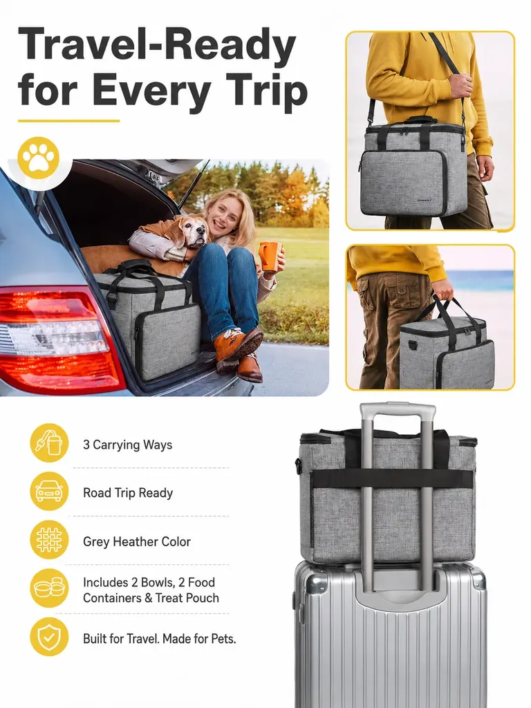 pet food travel bag manufacturer