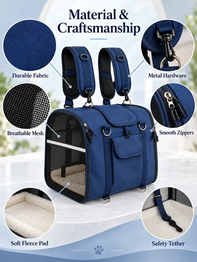 Custom Pet Carrier Backpack Manufacturer