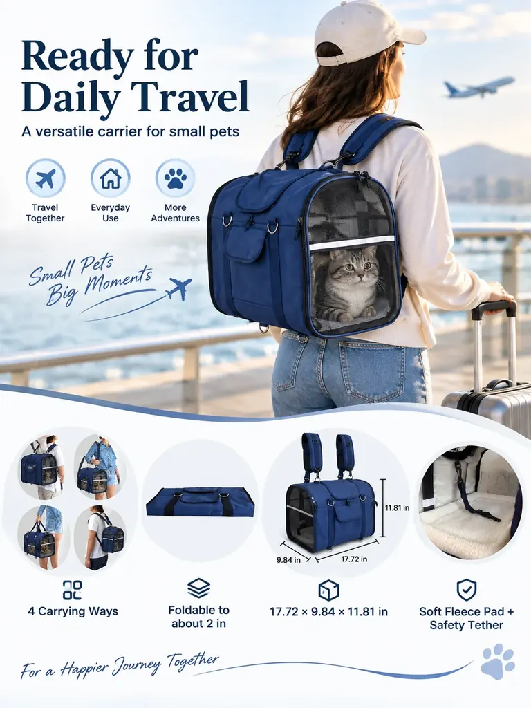 Custom Pet Carrier Backpack Manufacturer