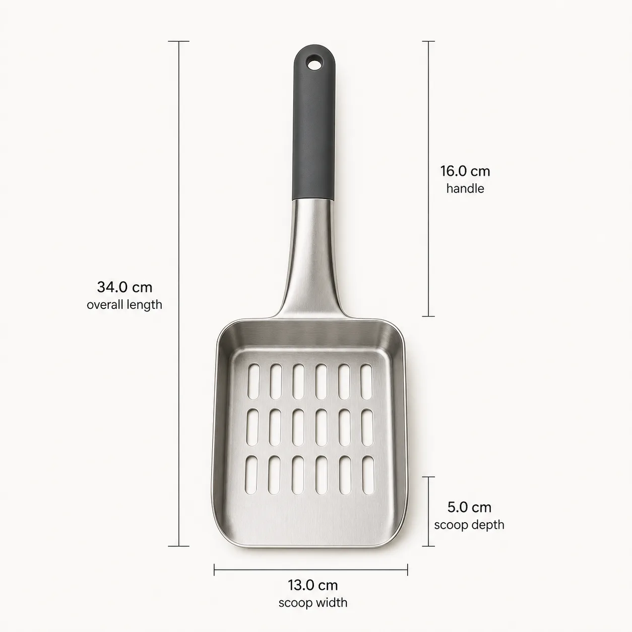 Full Metal Cat Litter Scoop With Holder Manufacturer thumbnail 3