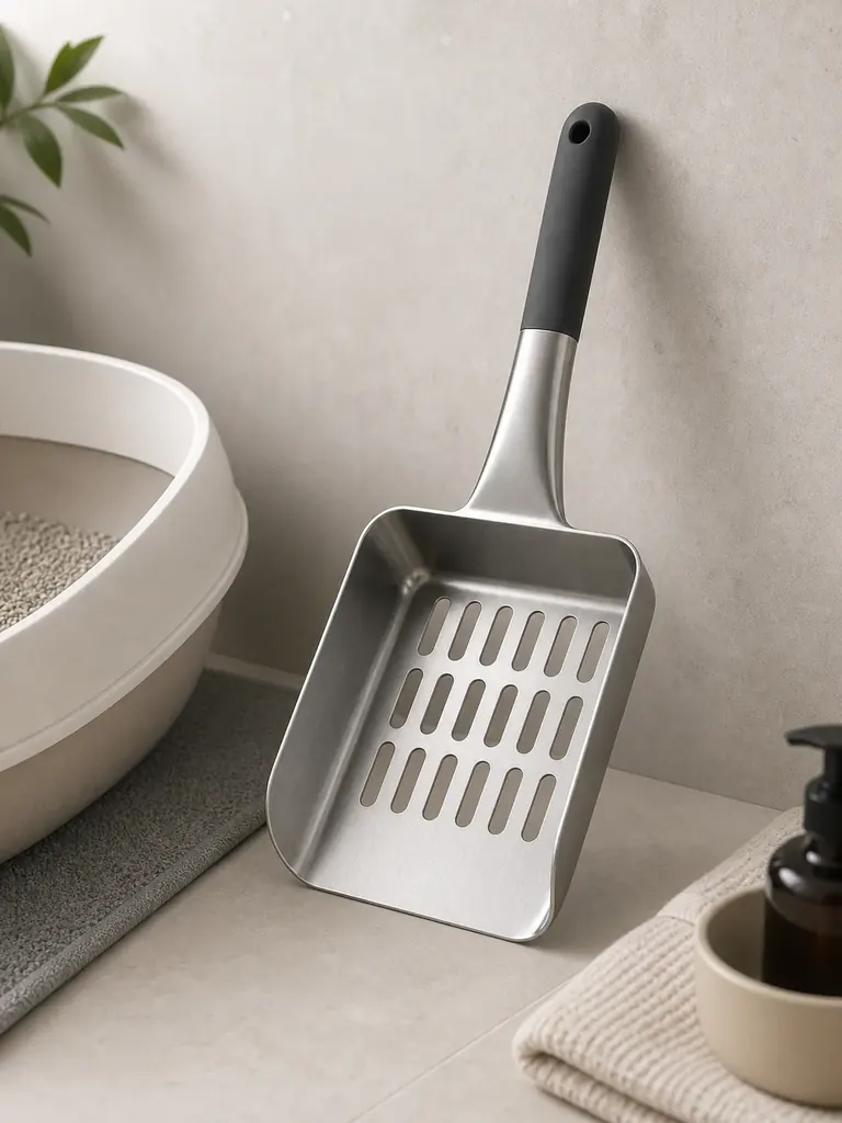 Full Metal Cat Litter Scoop With Holder Manufacturer