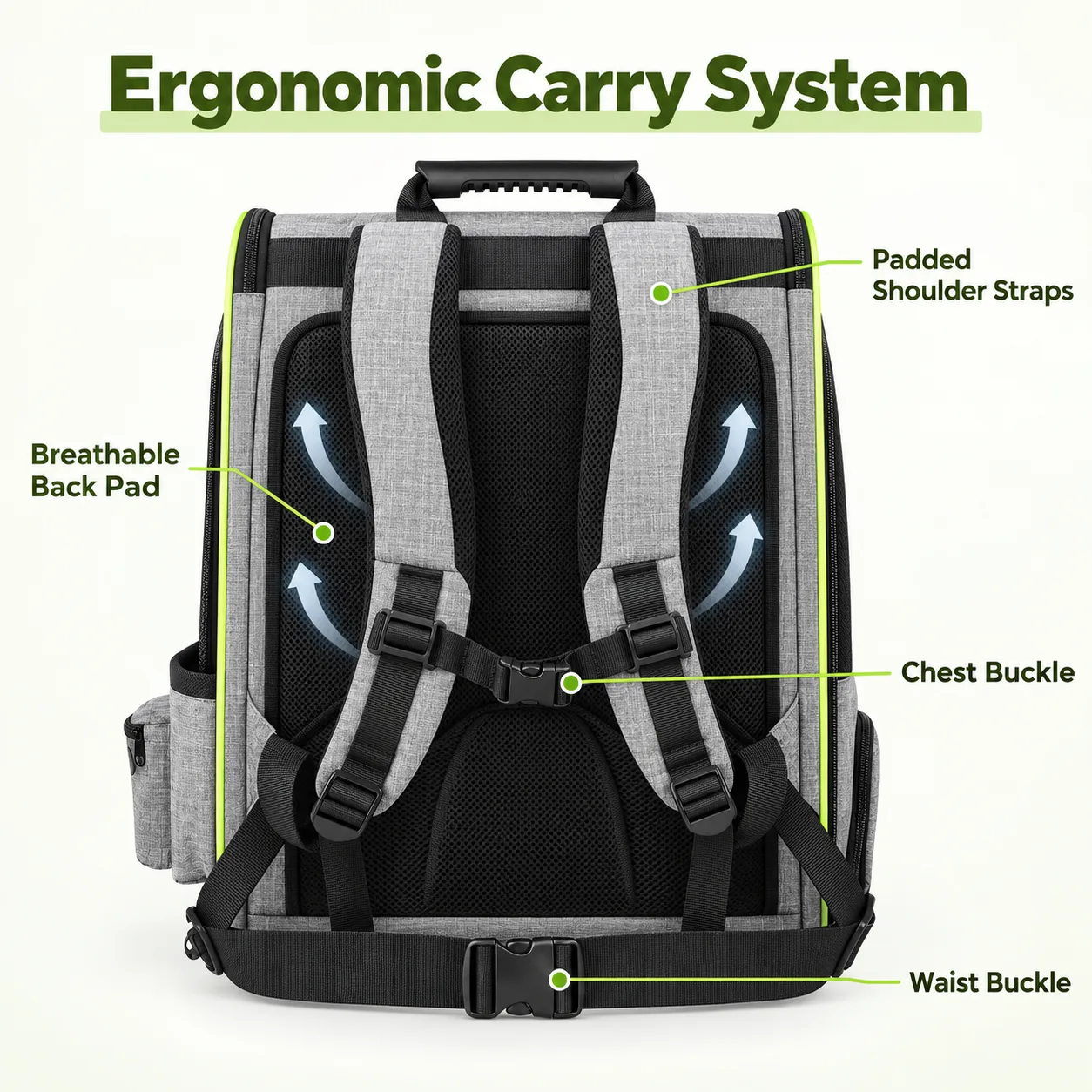 Custom Pet Carrier Backpack thumbnail 5