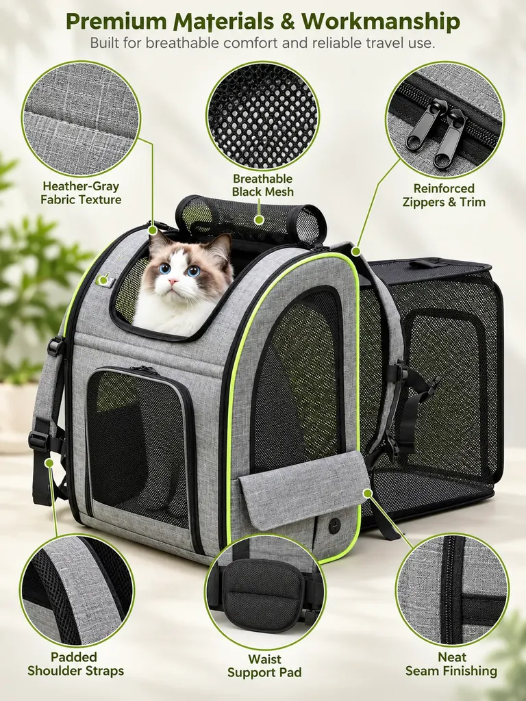 Custom Pet Carrier Backpack