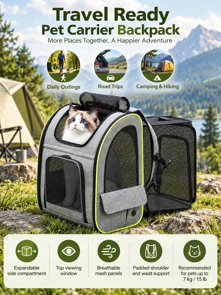 Custom Pet Carrier Backpack