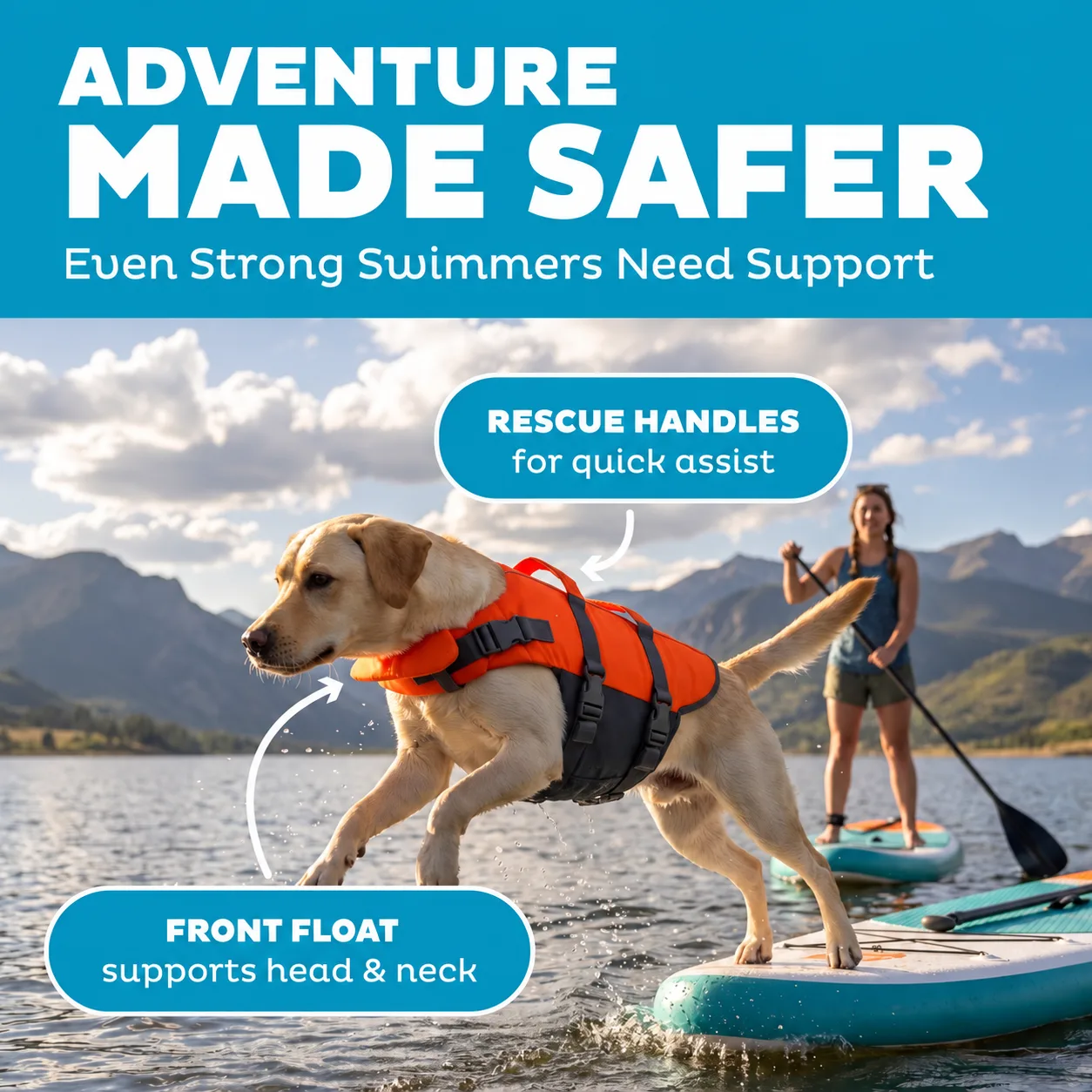 large dog life jacket manufacturer / wholesale / thumbnail 2