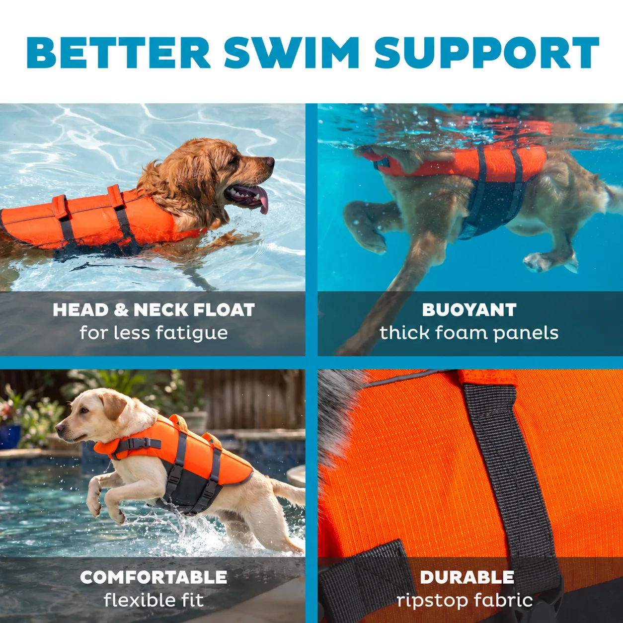 large dog life jacket manufacturer / wholesale / thumbnail 4