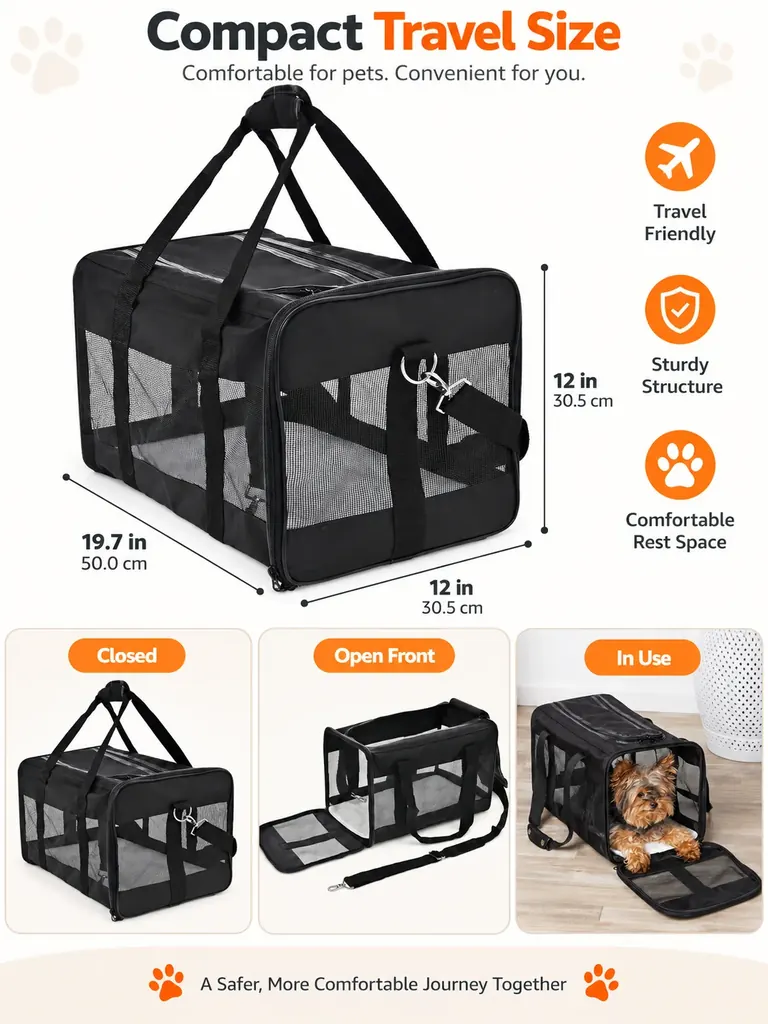 Custom Mesh Pet Carrier