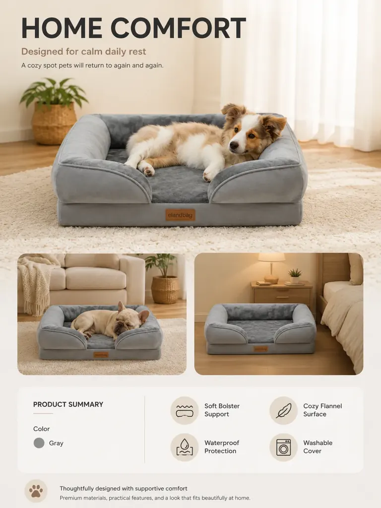 Fabricante de Camas Ortop&eacute;dicas para Perros