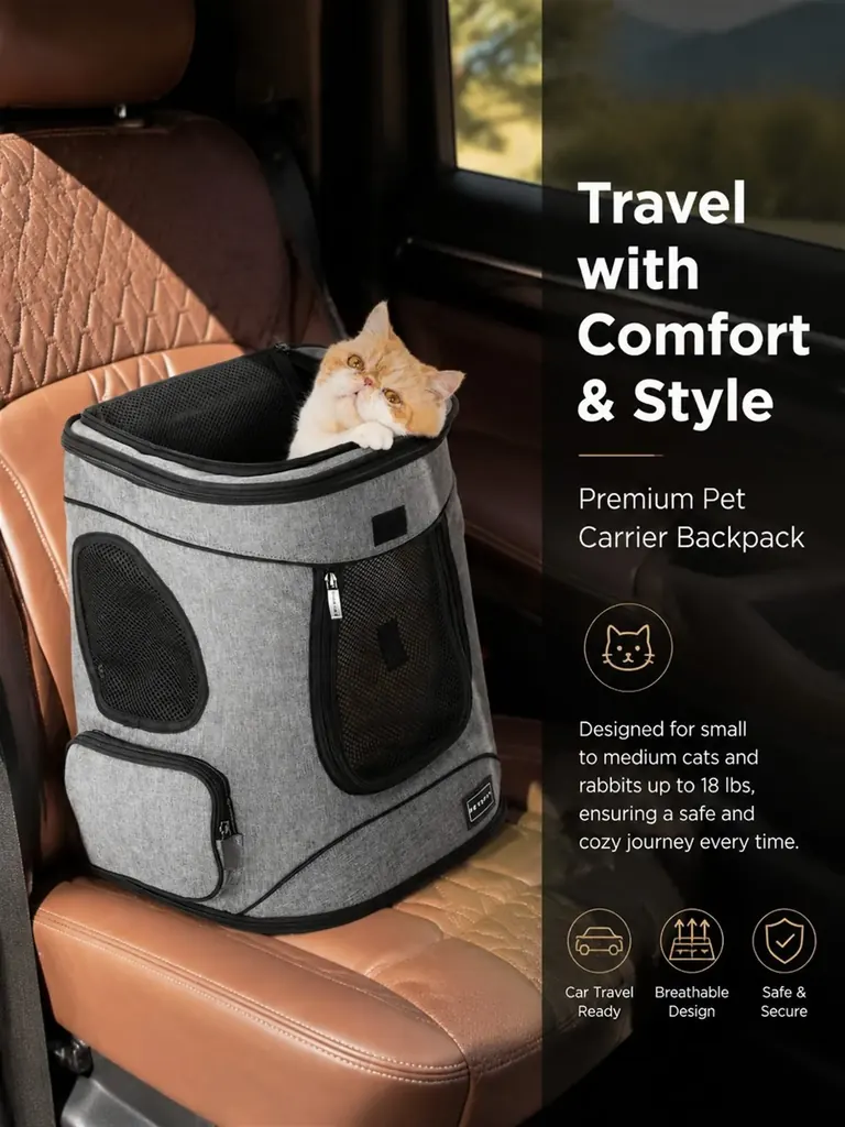 Custom Pet Backpack Supplier