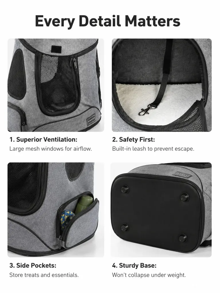 Custom Pet Backpack Supplier