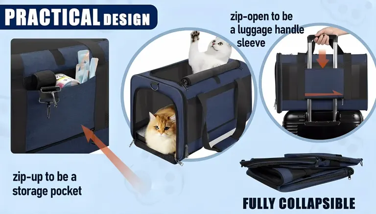 Custom Pet Car Travel Carry Bag Factory