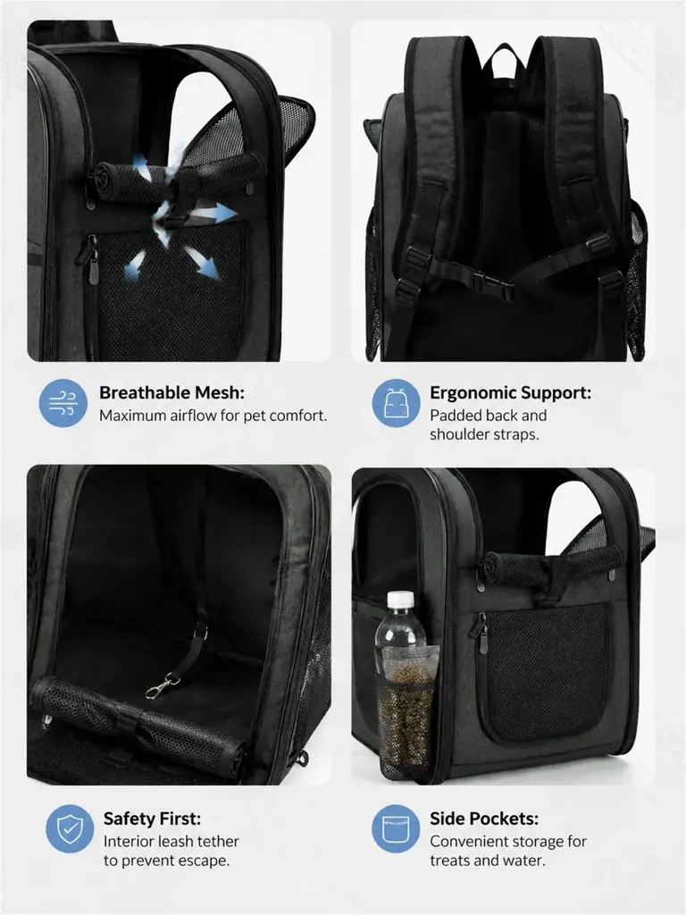 Custom Pet Carrier Backpack Supplier