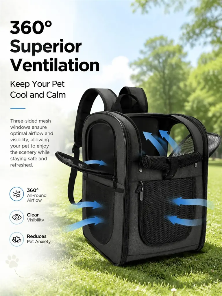 Custom Pet Carrier Backpack Supplier